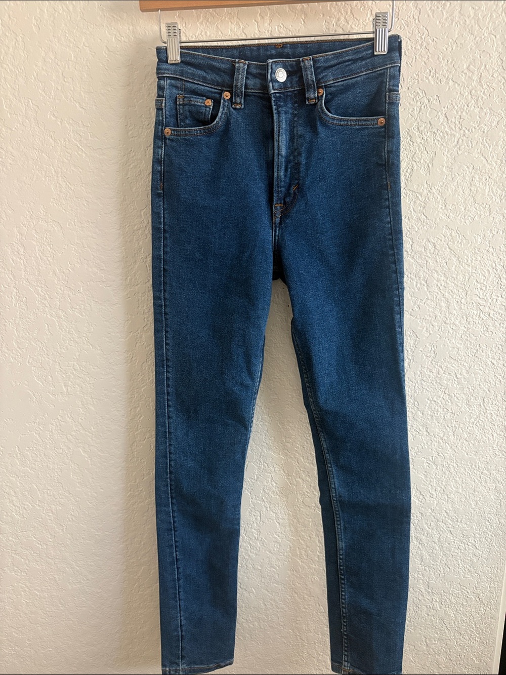 H&M Dark Blue Women's Skinny Jeans